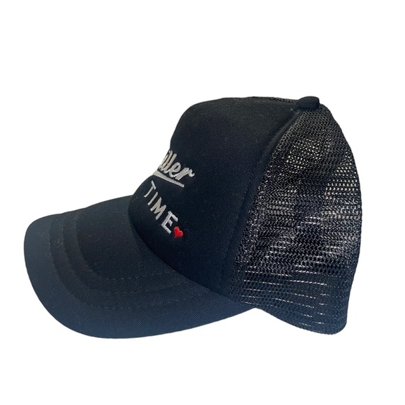 “It’s Miller Time” Black Trucker Hat - Picture 2 of 5